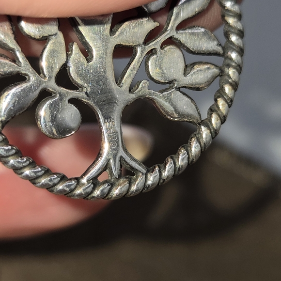 James Avery Silver Tree of Life Pendant - Picture 3 of 4
